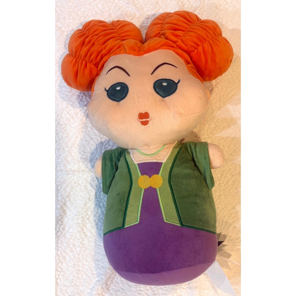 Disney Hocus Pocus Winifred Sanderson Plush Doll 18 Inch Halloween Decor Green